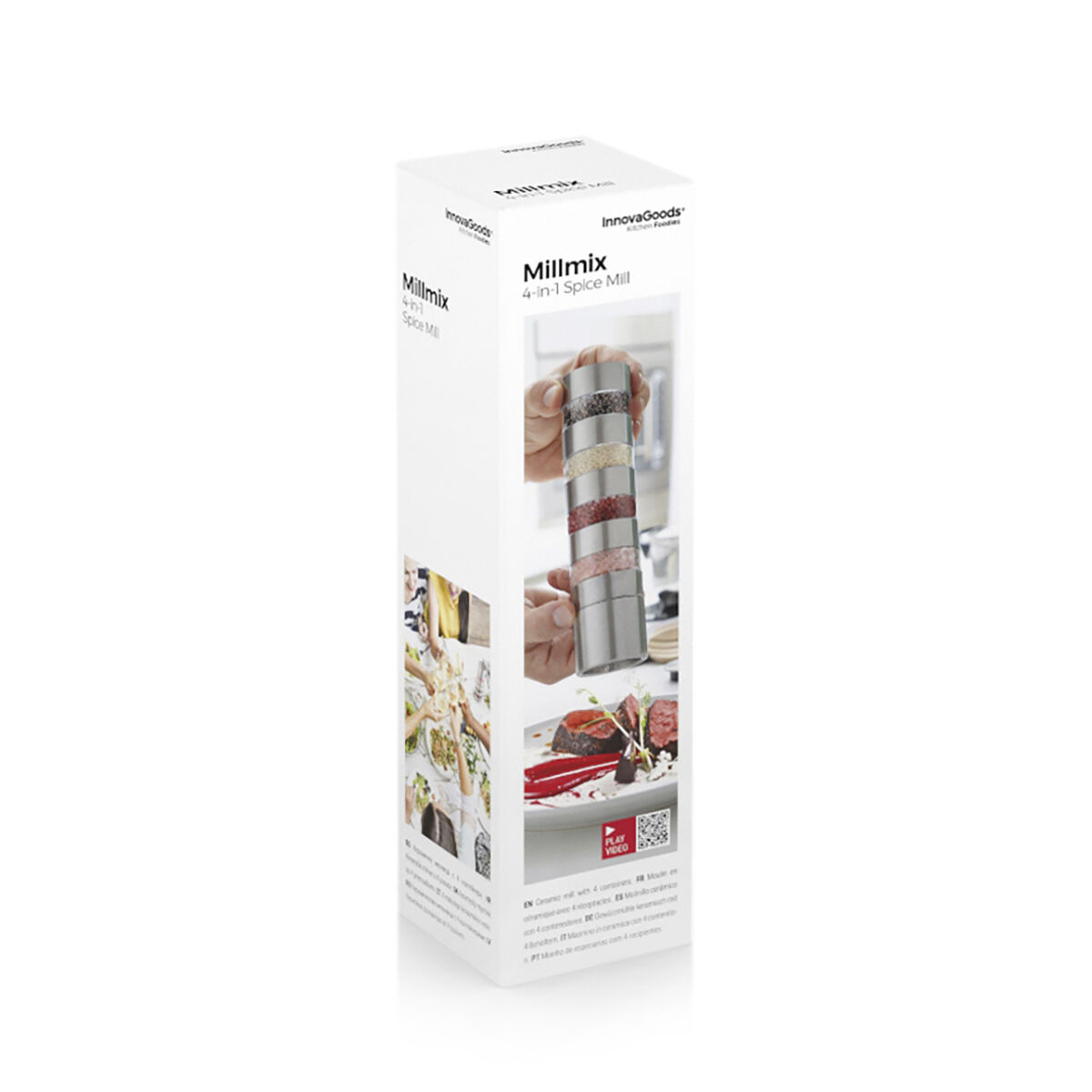 Molinillo de Especias 4 en 1 Millmix InnovaGoods V0103173_12