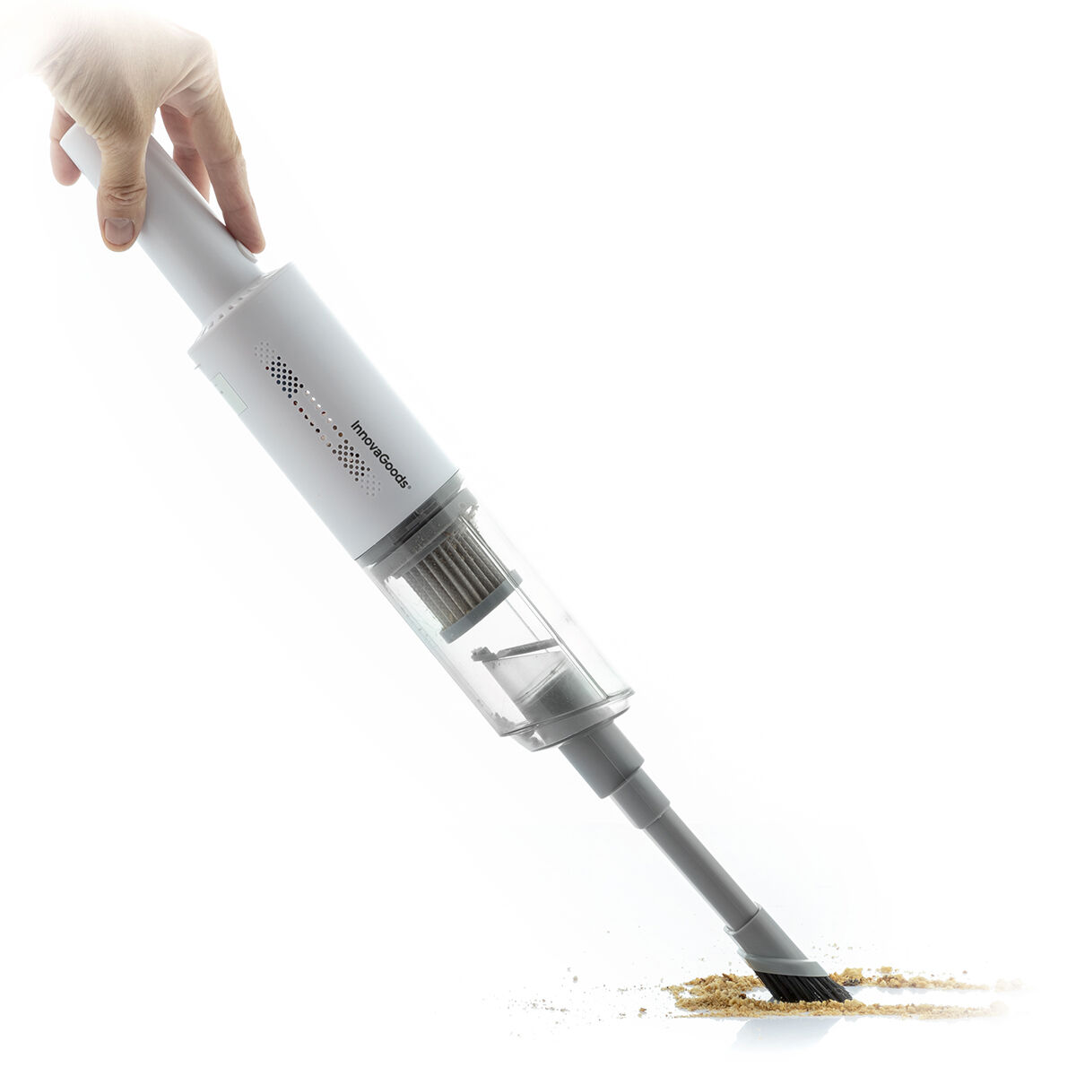 Hancuum InnovaGoods Rechargeable Handheld Vacuum Cleaner with 3 Accessories V0103300_10