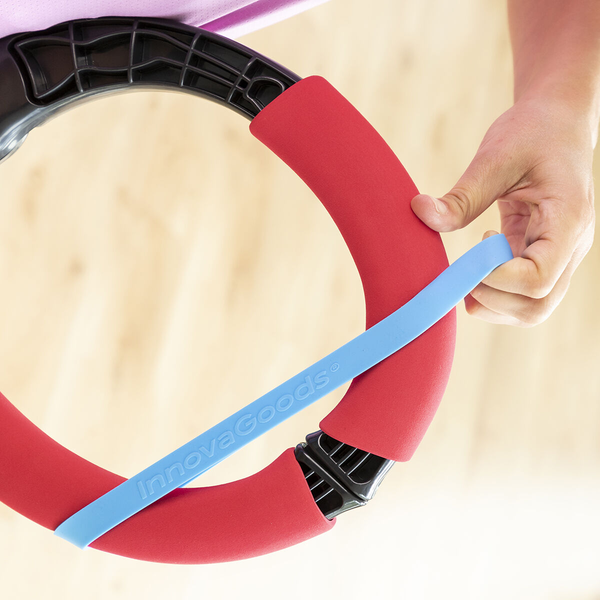 Aparelho de exercícios ajustável para os braços com resistência e guia de exercícios Forcearc InnovaGoods V0103327_3