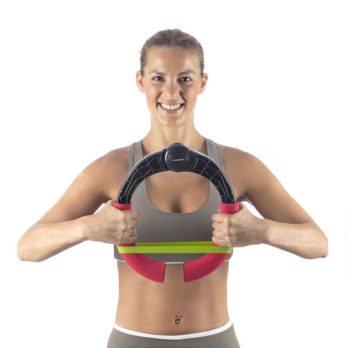 Aparelho de exercícios ajustável para os braços com resistência e guia de exercícios Forcearc InnovaGoods V0103327_9
