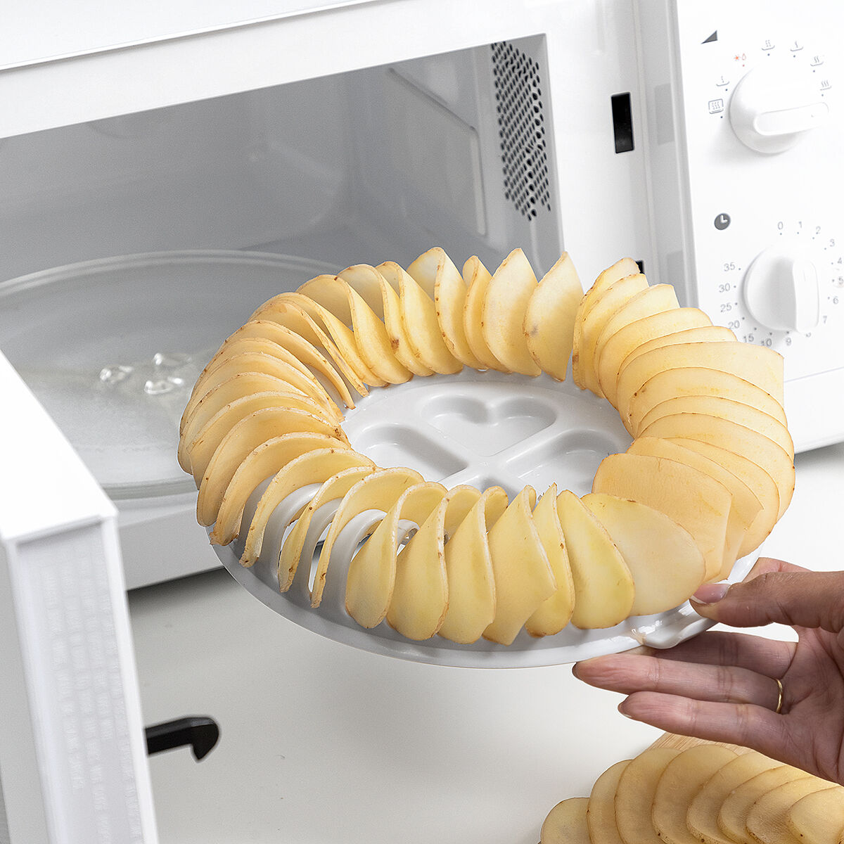 Set para Hacer Chips al Microondas con Mandolina y Recetas Chipit InnovaGoods V0103369_5