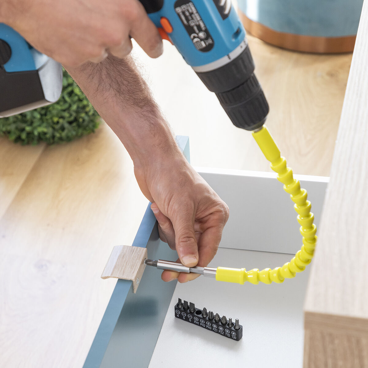 Extensor Flexible Magnético para Atornillador con Accesorios Drillex InnovaGoods V0103407_0
