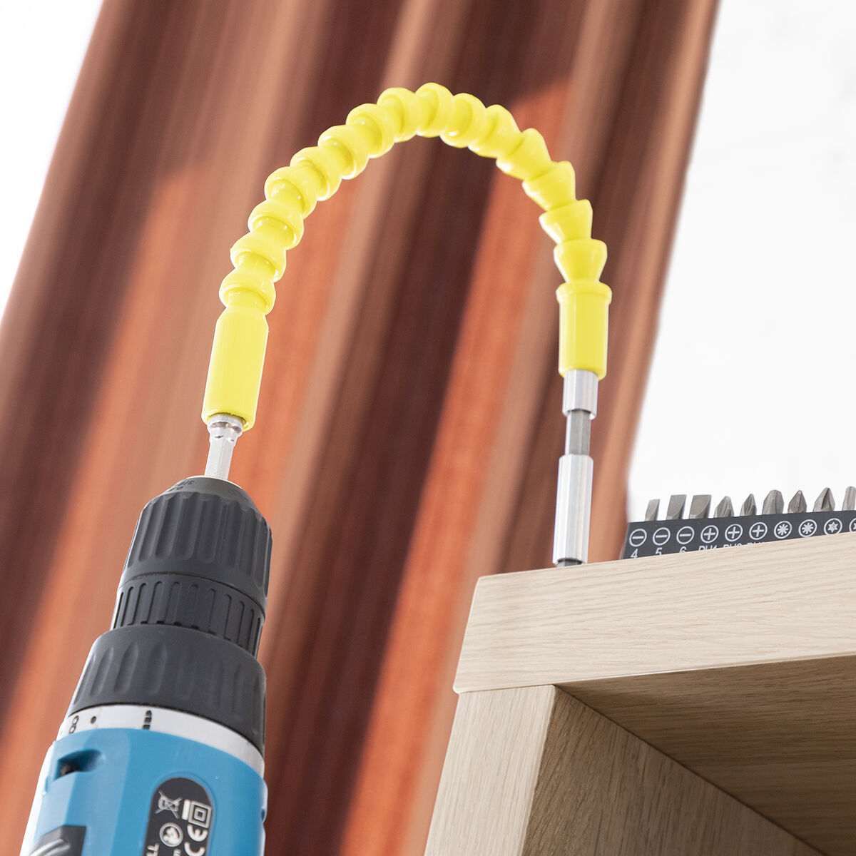 Extensor Flexible Magnético para Atornillador con Accesorios Drillex InnovaGoods V0103407_4