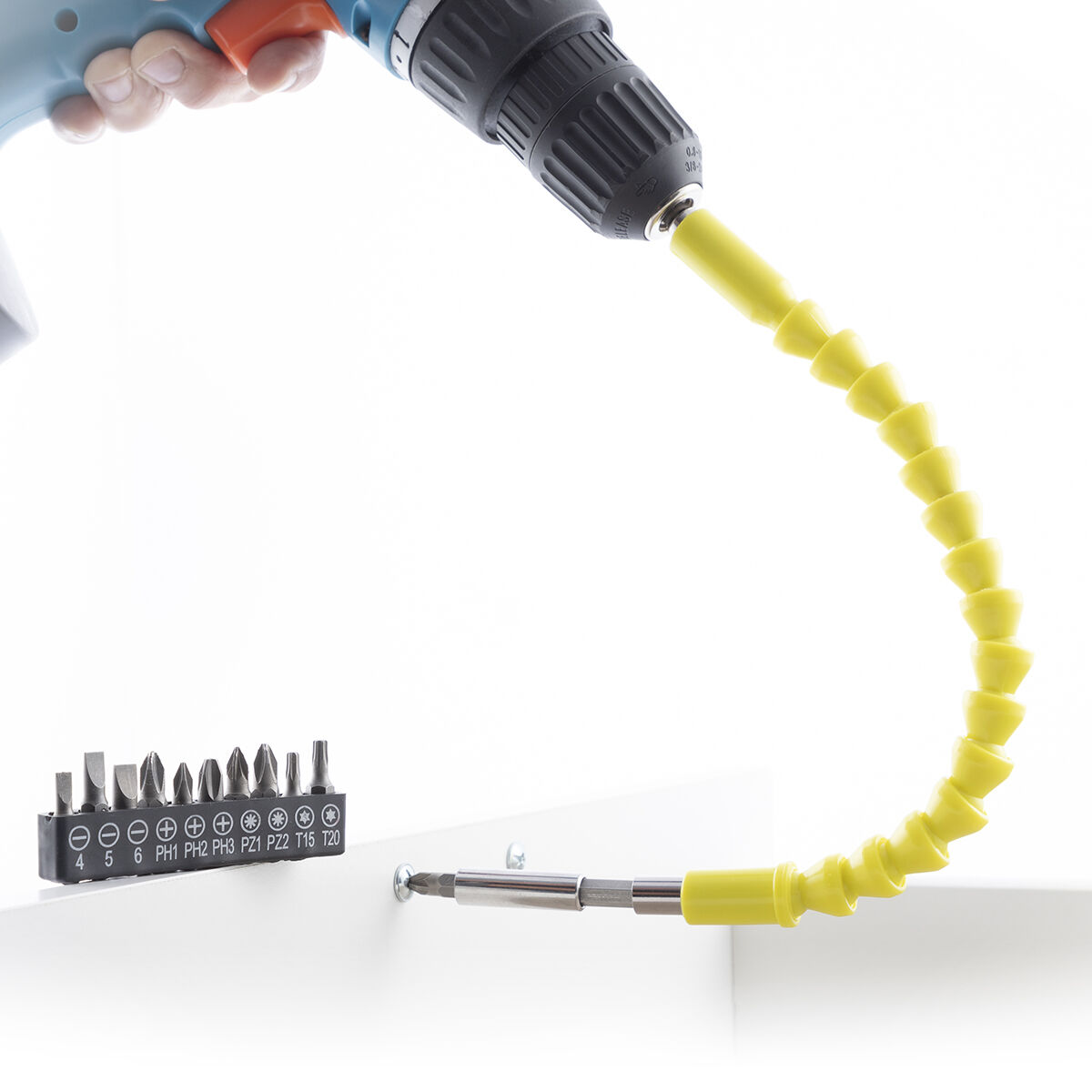 Extensor Flexible Magnético para Atornillador con Accesorios Drillex InnovaGoods V0103407_5