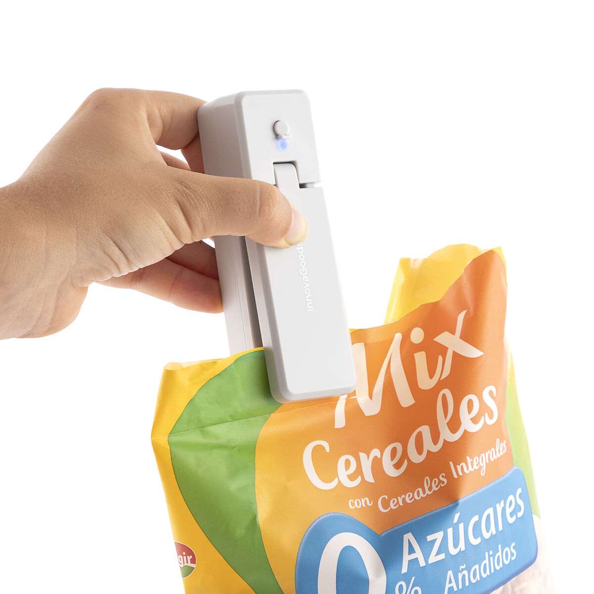 Selladora de Bolsas Recargable Magnética con Cúter Rebasyl InnovaGoods V0103604_11