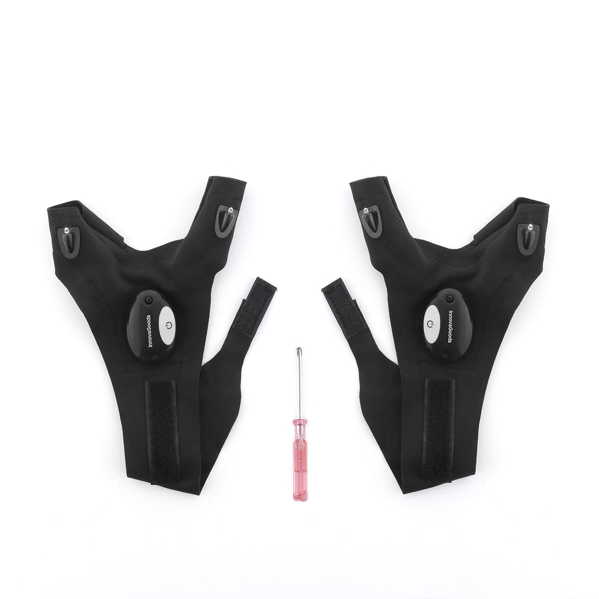 Guantes con Luz LED Gleds InnovaGoods 2 Unidades V0103613_10