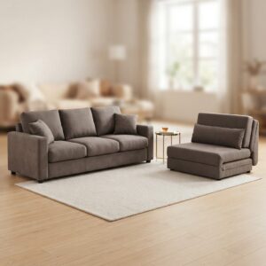 Aparador DKD Home Decor Kamakura Blanco Dorado Metal Álamo 150 x 50 x 80 cm (150 x 50 x 80 cm)