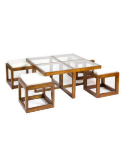 Aparador DKD Home Decor Kamakura Blanco Dorado Metal Álamo 150 x 50 x 80 cm (150 x 50 x 80 cm)