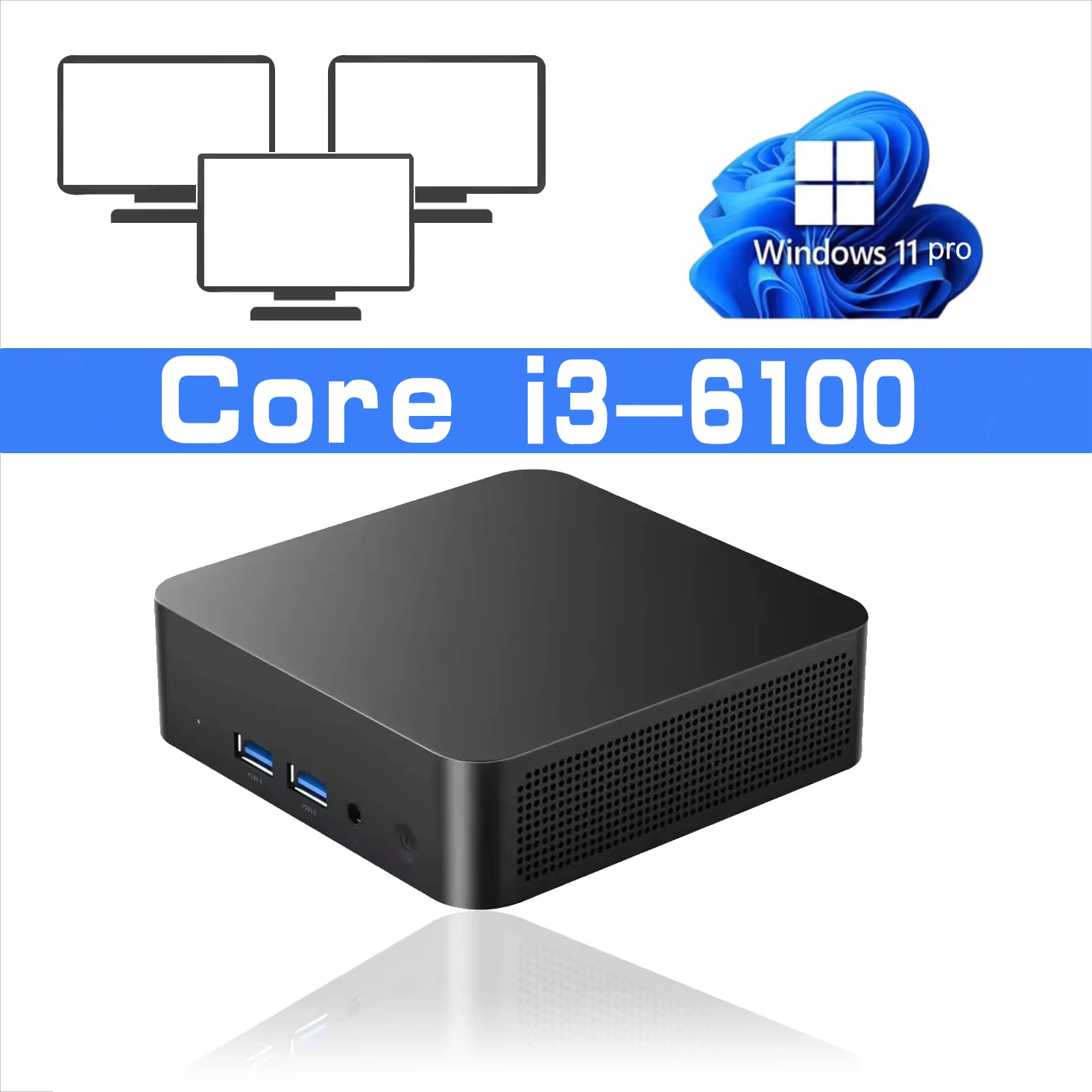 Nueva Mini PC Portátil i9 con Windows 11, Intel Core i9 8950HK, 16GB, 1TB, WiFi de Doble Banda, de 6 Núcleos Nueva Mini PC Portátil i9 con Windows 11, Intel Core i9 8950HK, 16GB, 1TB, WiFi de Doble Banda, de 6 Núcleos - Imagen 7