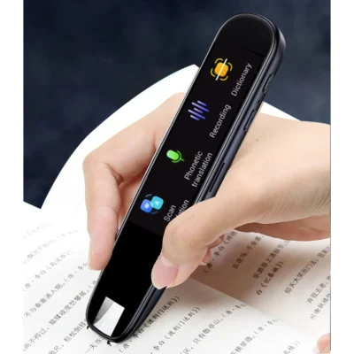Nuevo lápiz traductor inteligente con pantalla táctil, escáner OCR digital y dispositivo de lectura de voz.