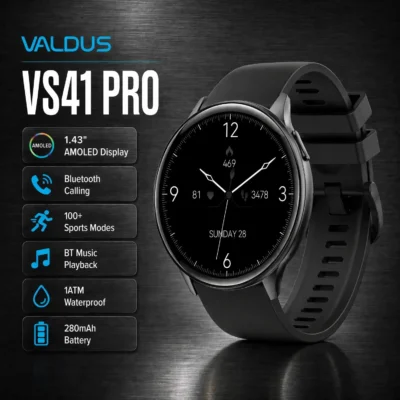 VALDUS 2026 ODM/OEM VS41 PRO Relojes Smart Watch Pantalla AMOLED Monitoreo de salud GYM Fitness Tracker Reloj inteligente para hombres y mujeres