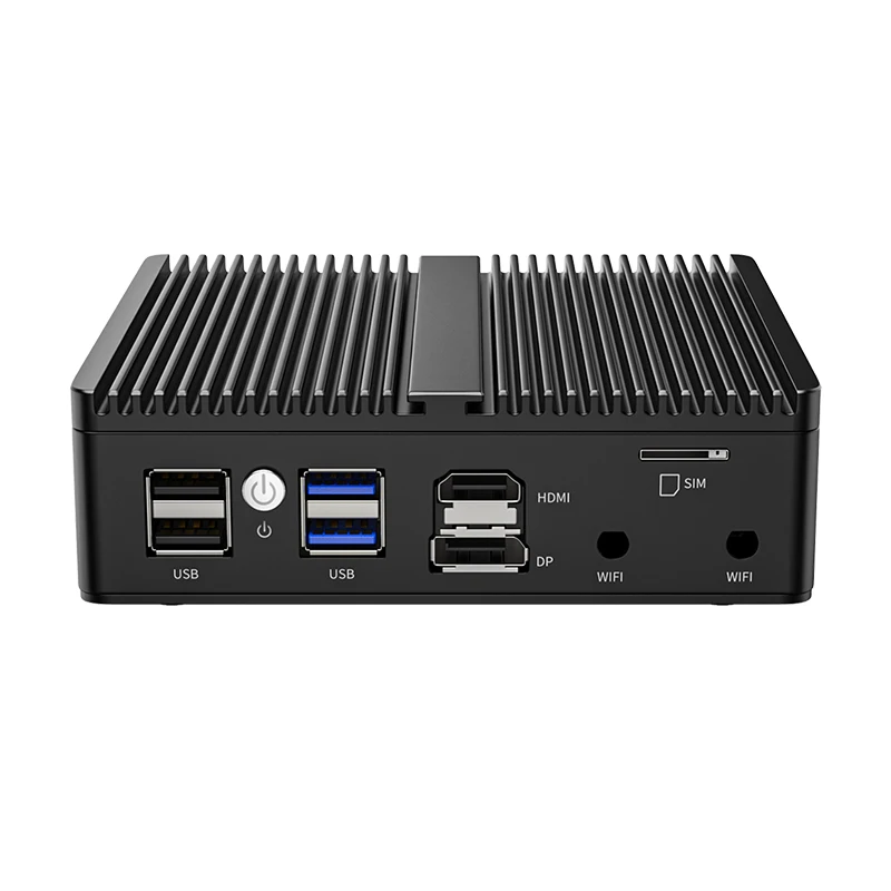 Router Firewall Intel N150 N100 N6000 J6412 Mini Ordenador de Bolsillo 4×2.5G i226 LAN Mini PC sin Ventilador pfSense PVE ESXi Router Firewall Intel N150 N100 N6000 J6412 Mini Ordenador de Bolsillo 4x2.5G i226 LAN Mini PC sin Ventilador pfSense PVE ESXi - Imagen 4