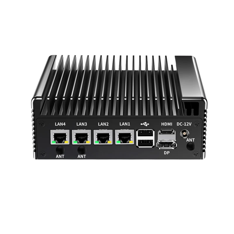 Router Firewall Intel N150 N100 N6000 J6412 Mini Ordenador de Bolsillo 4×2.5G i226 LAN Mini PC sin Ventilador pfSense PVE ESXi Router Firewall Intel N150 N100 N6000 J6412 Mini Ordenador de Bolsillo 4x2.5G i226 LAN Mini PC sin Ventilador pfSense PVE ESXi - Imagen 6
