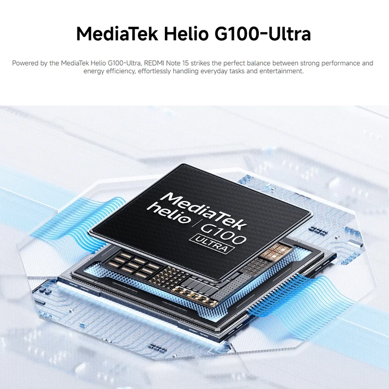 Xiaomi Redmi Note 15 4g Nfc Versión Global 6.77 ” Amoled Mediatek Helio G100 Cámara Ultra 108Mp Ip66 Xiaomi Redmi Note 15 4g Nfc Versión Global 6.77 " Amoled Mediatek Helio G100 Cámara Ultra 108Mp Ip66 - Imagen 5