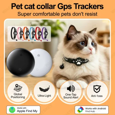 Smart Tag compatibile con Google e iOS, localizzatore di chiavi Bluetooth impermeabile, anti-smarrimento, per portafogli, bagagli, animali domestici e altri oggetti