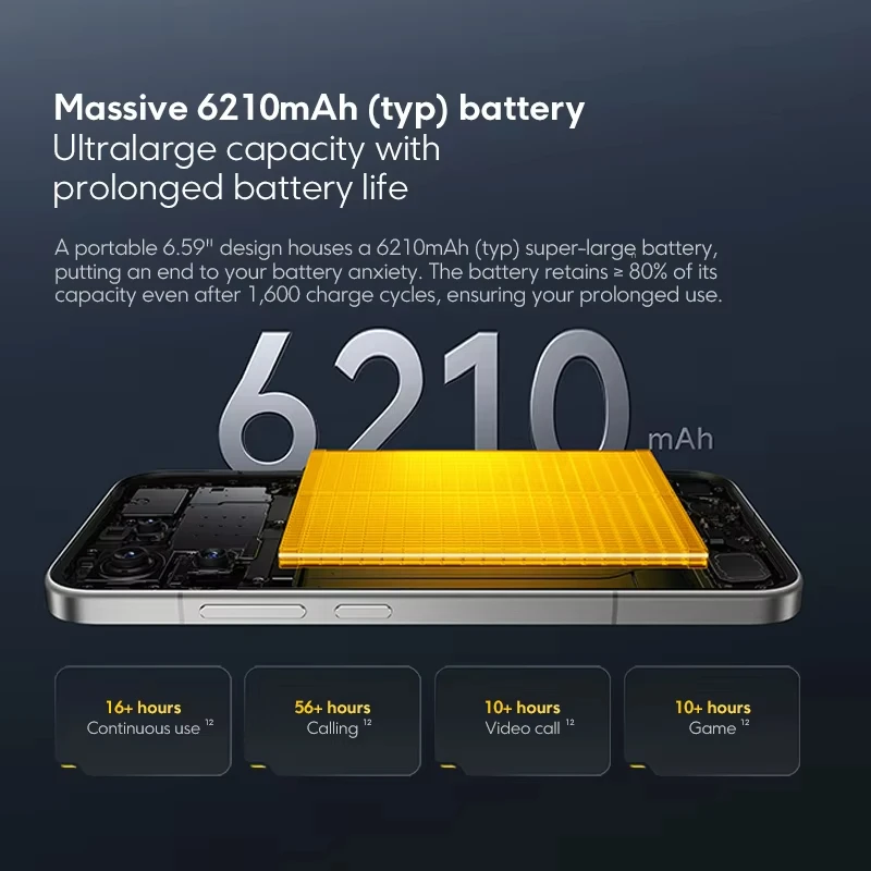 Teléfono Inteligente POCO F8 Pro 5G Versión Global Snapdragon ® 8 Elite Pantalla AMOLED HyperRGB de 6.59 Pulgadas y 120Hz, 6210mAh, NFC Teléfono Inteligente POCO F8 Pro 5G Versión Global Snapdragon ® 8 Elite Pantalla AMOLED HyperRGB de 6.59 Pulgadas y 120Hz, 6210mAh, NFC - Imagen 5