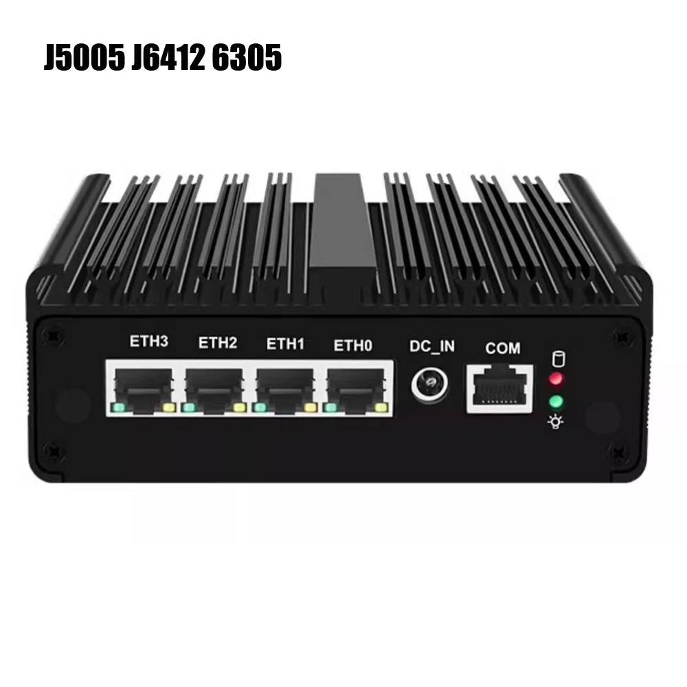 Router Firewall Intel N150 N100 N6000 J6412 Mini Ordenador de Bolsillo 4×2.5G i226 LAN Mini PC sin Ventilador pfSense PVE ESXi Router Firewall Intel N150 N100 N6000 J6412 Mini Ordenador de Bolsillo 4x2.5G i226 LAN Mini PC sin Ventilador pfSense PVE ESXi - Imagen 14