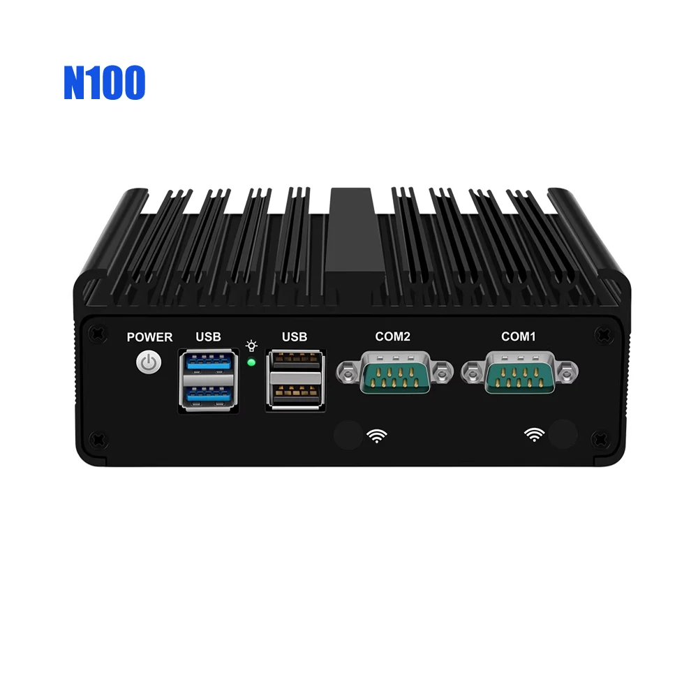 Router Firewall Intel N150 N100 N6000 J6412 Mini Ordenador de Bolsillo 4×2.5G i226 LAN Mini PC sin Ventilador pfSense PVE ESXi Router Firewall Intel N150 N100 N6000 J6412 Mini Ordenador de Bolsillo 4x2.5G i226 LAN Mini PC sin Ventilador pfSense PVE ESXi - Imagen 2