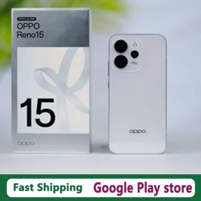 Oppo Reno 15 teléfono celular dimensión 8450 OTA 6,32 "AMOLED 200.0MP cámara 80W carga 6200mAh IP69 impermeable