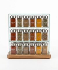 Porta-temperos e recipientes para molhos